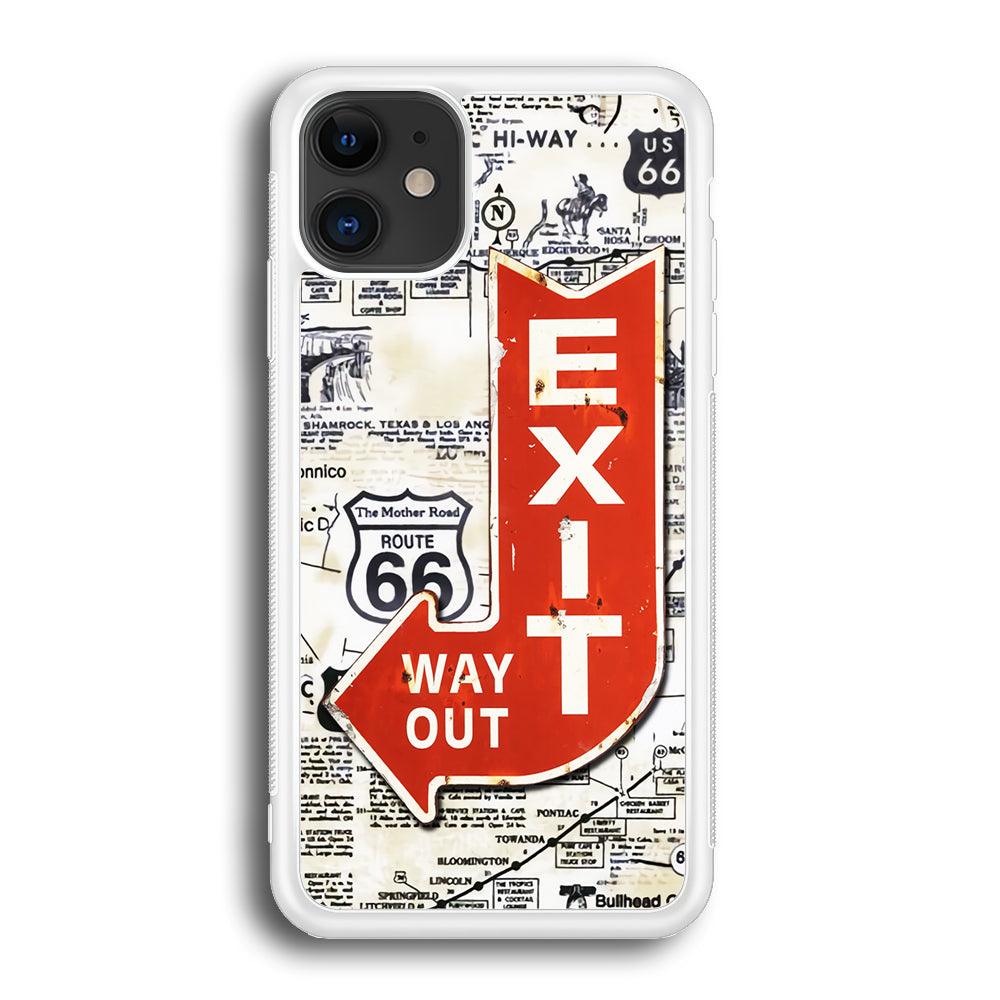 Exit From Main Route iPhone 12 Case-Oxvistore