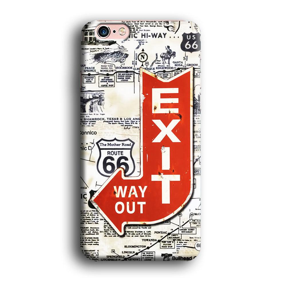 Exit From Main Route iPhone 6 | 6s Case-Oxvistore