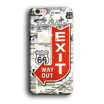 Exit From Main Route iPhone 6 | 6s Case-Oxvistore