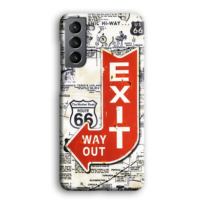 Exit From Main Route Samsung Galaxy S21 Case-Oxvistore