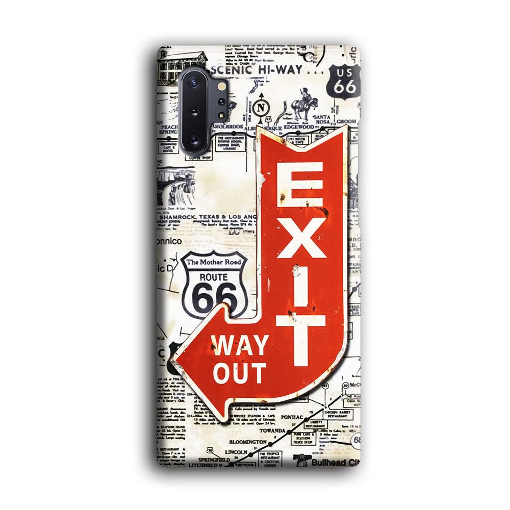 Exit From Main Route Samsung Galaxy Note 10 Plus Case-Oxvistore