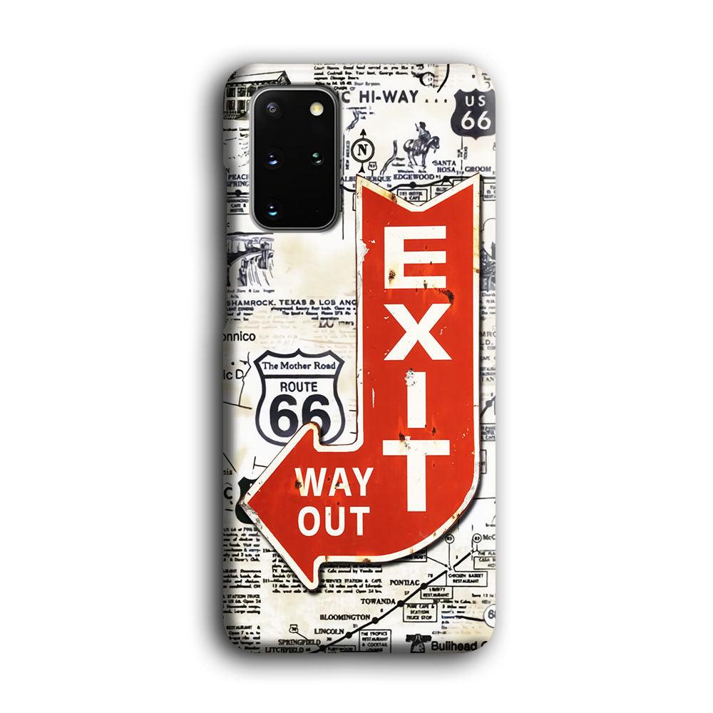 Exit From Main Route Samsung Galaxy S20 Plus Case-Oxvistore