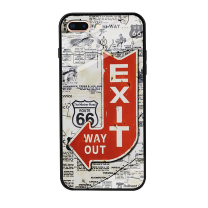 Exit From Main Route iPhone 7 Plus Case-Oxvistore