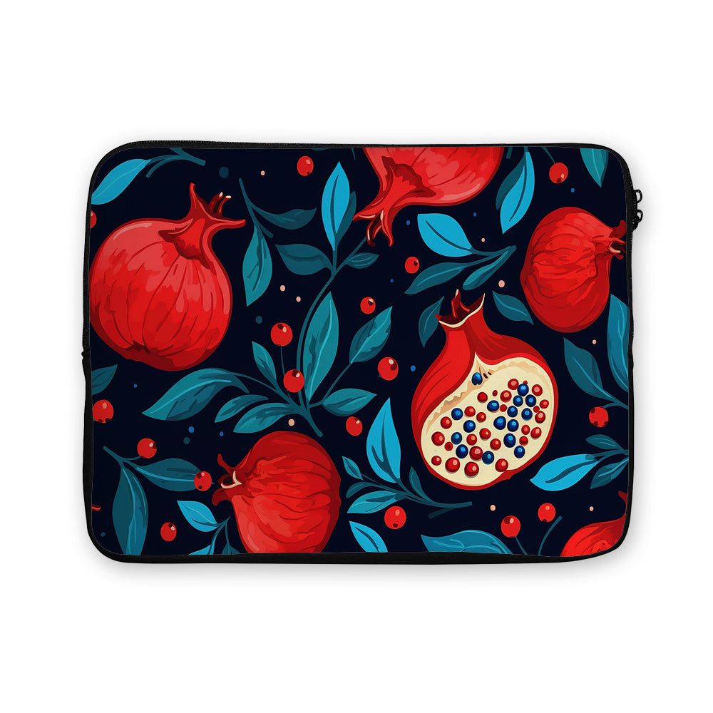 Exotic Tropical Pomegranate Laptop Sleeve Protective Cover