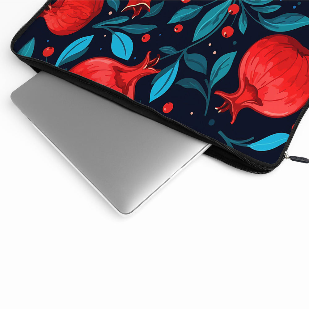 Exotic Tropical Pomegranate Laptop Sleeve Protective Cover