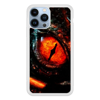 Eye of a Red Dragon 2D Rubber Phone Case