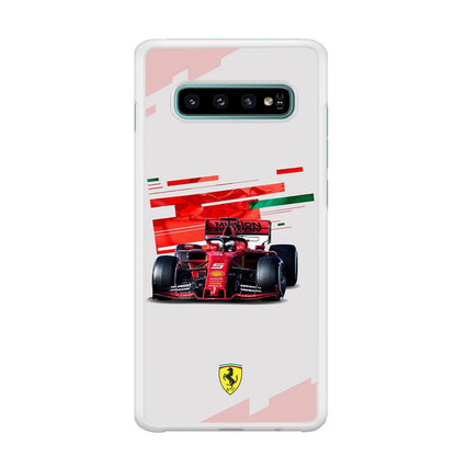 F1 Ferrari Vettel Samsung Galaxy S10 Case-Oxvistore