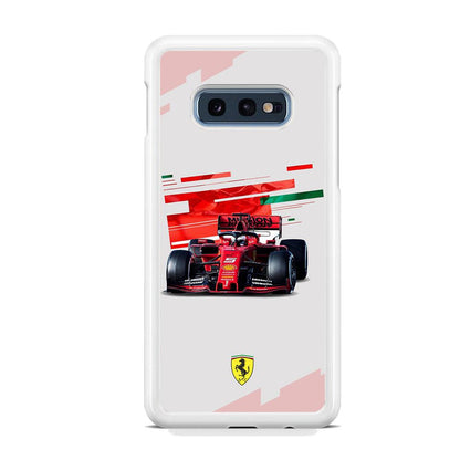 F1 Ferrari Vettel Samsung Galaxy S10E Case-Oxvistore