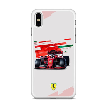 F1 Ferrari Vettel iPhone XS Case-Oxvistore