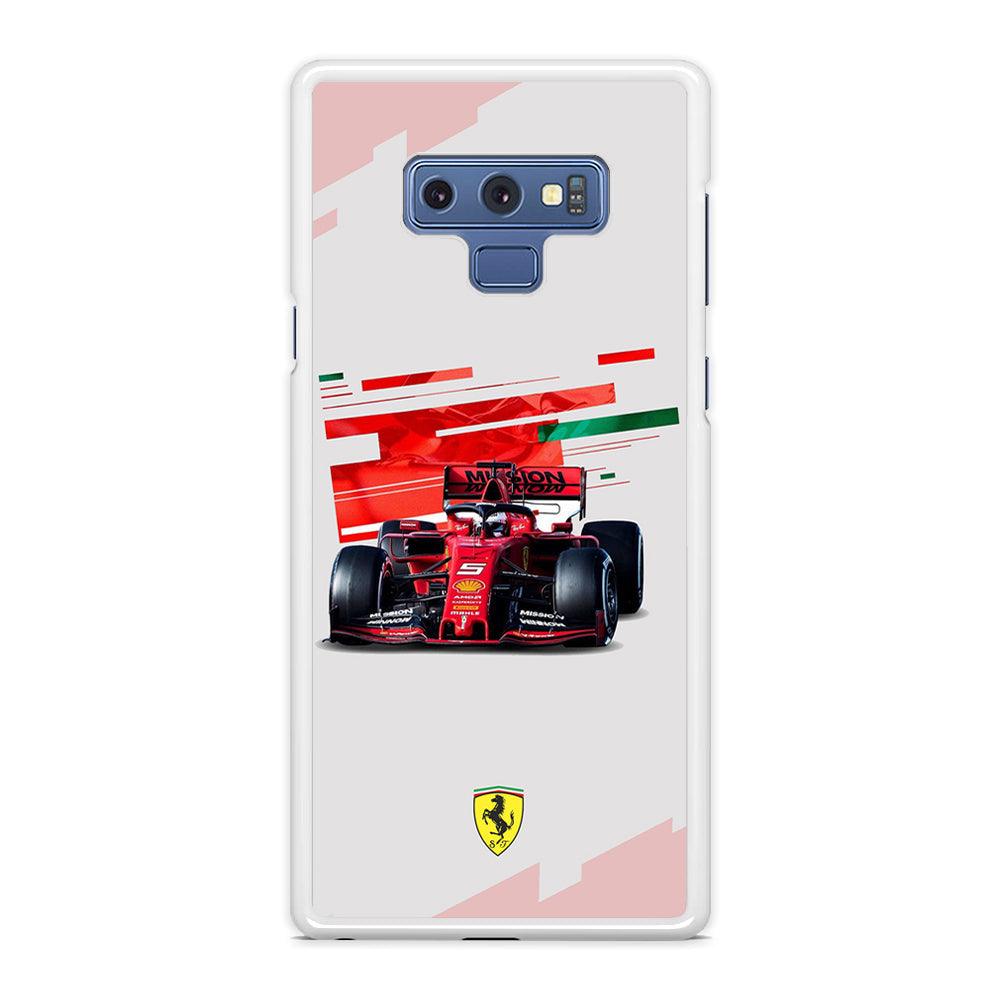 F1 Ferrari Vettel Samsung Galaxy Note 9 Case-Oxvistore