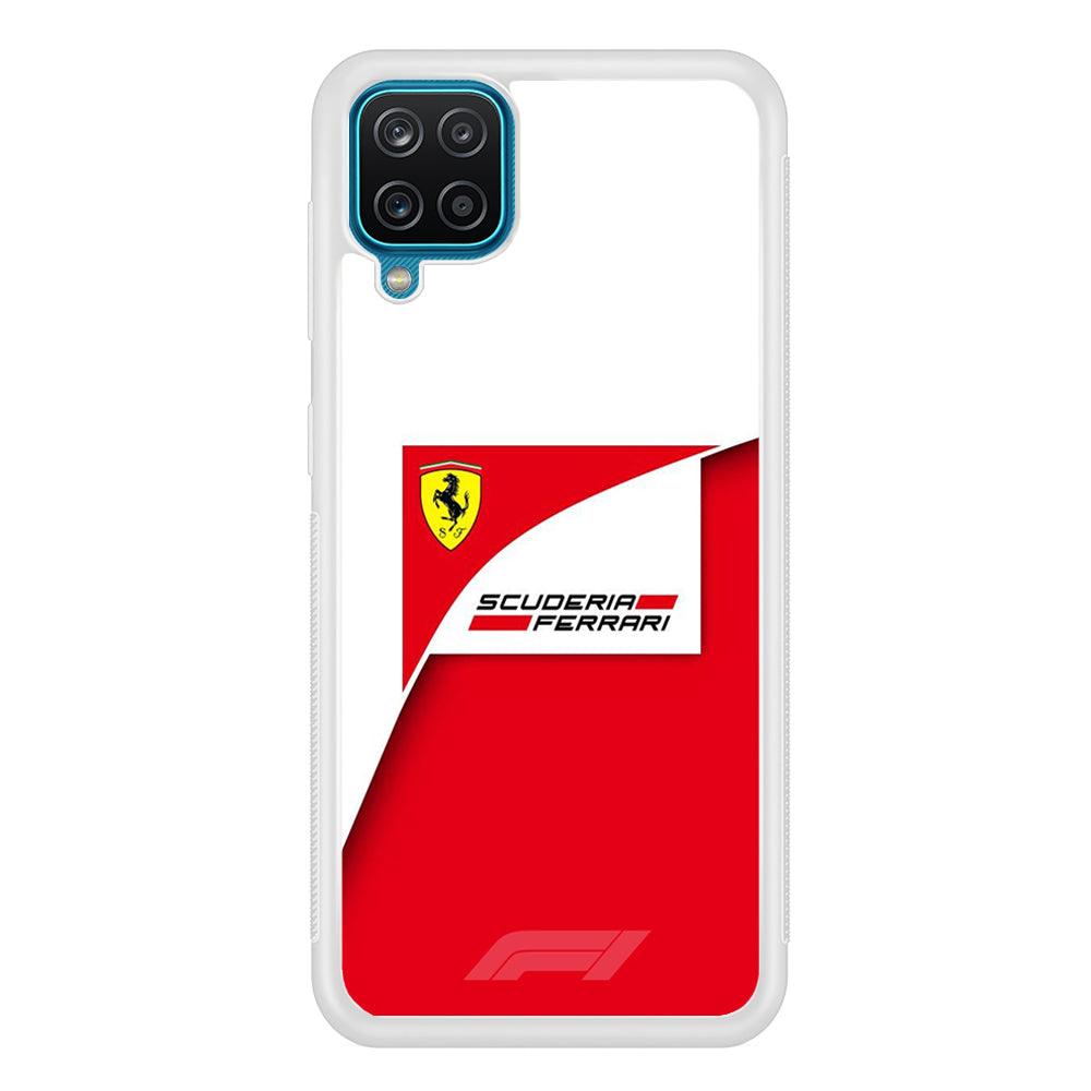 F1 Scuderia Ferrari Samsung Galaxy A12 Case-Oxvistore