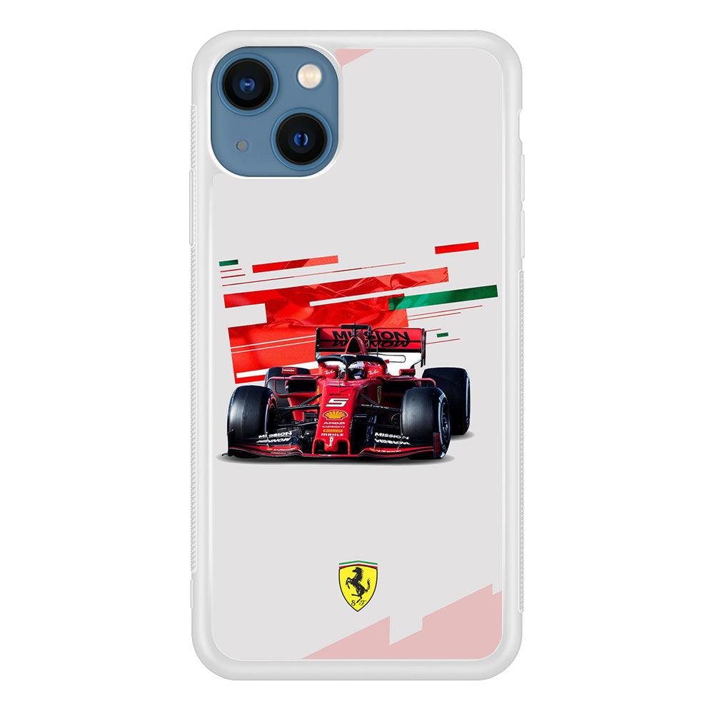 F1 Ferrari Vettel iPhone 15 Case-Oxvistore