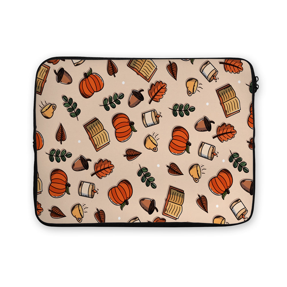 Fall Aesthetic Pattern Laptop Sleeve Protective Cover