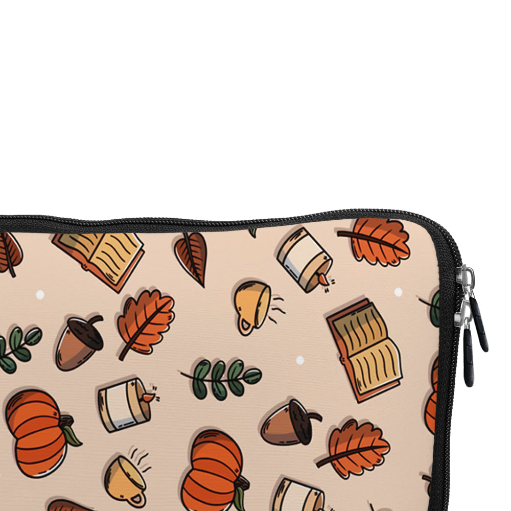 Fall Aesthetic Pattern Laptop Sleeve Protective Cover