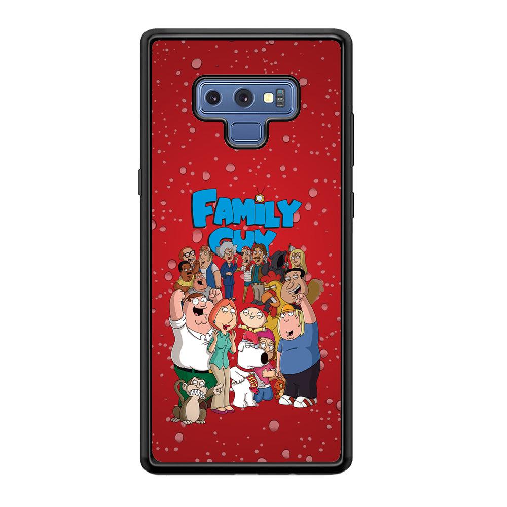 Family Guy Great Team and Family Samsung Galaxy Note 9 Case-Oxvistore