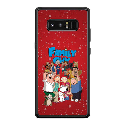 Family Guy Great Team and Family Samsung Galaxy Note 8 Case-Oxvistore