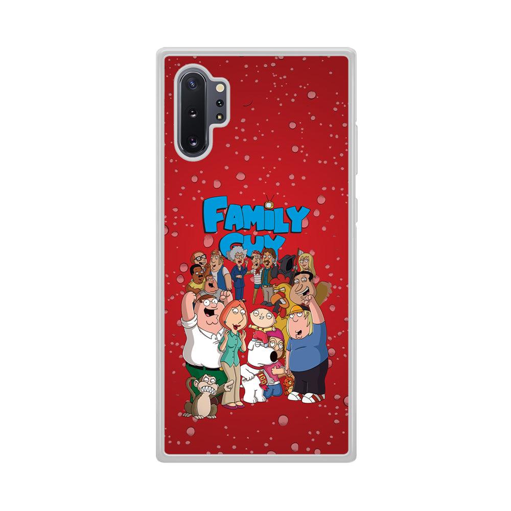 Family Guy Great Team and Family Samsung Galaxy Note 10 Plus Case-Oxvistore