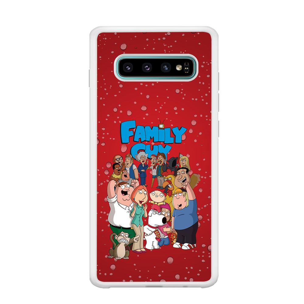 Family Guy Great Team and Family Samsung Galaxy S10 Plus Case-Oxvistore