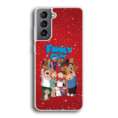 Family Guy Great Team and Family Samsung Galaxy S21 Case-Oxvistore