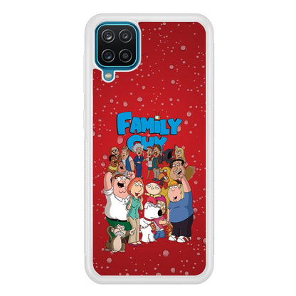 Family Guy Great Team and Family Samsung Galaxy A12 Case-Oxvistore