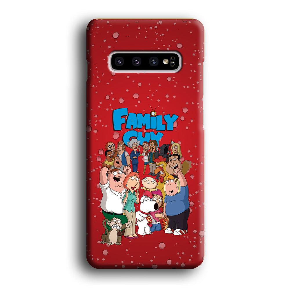 Family Guy Great Team and Family Samsung Galaxy S10 Plus Case-Oxvistore