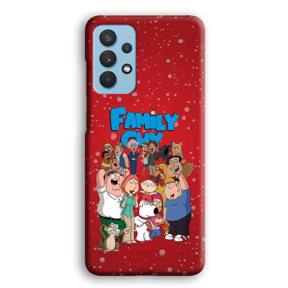 Family Guy Great Team and Family Samsung Galaxy A32 Case-Oxvistore