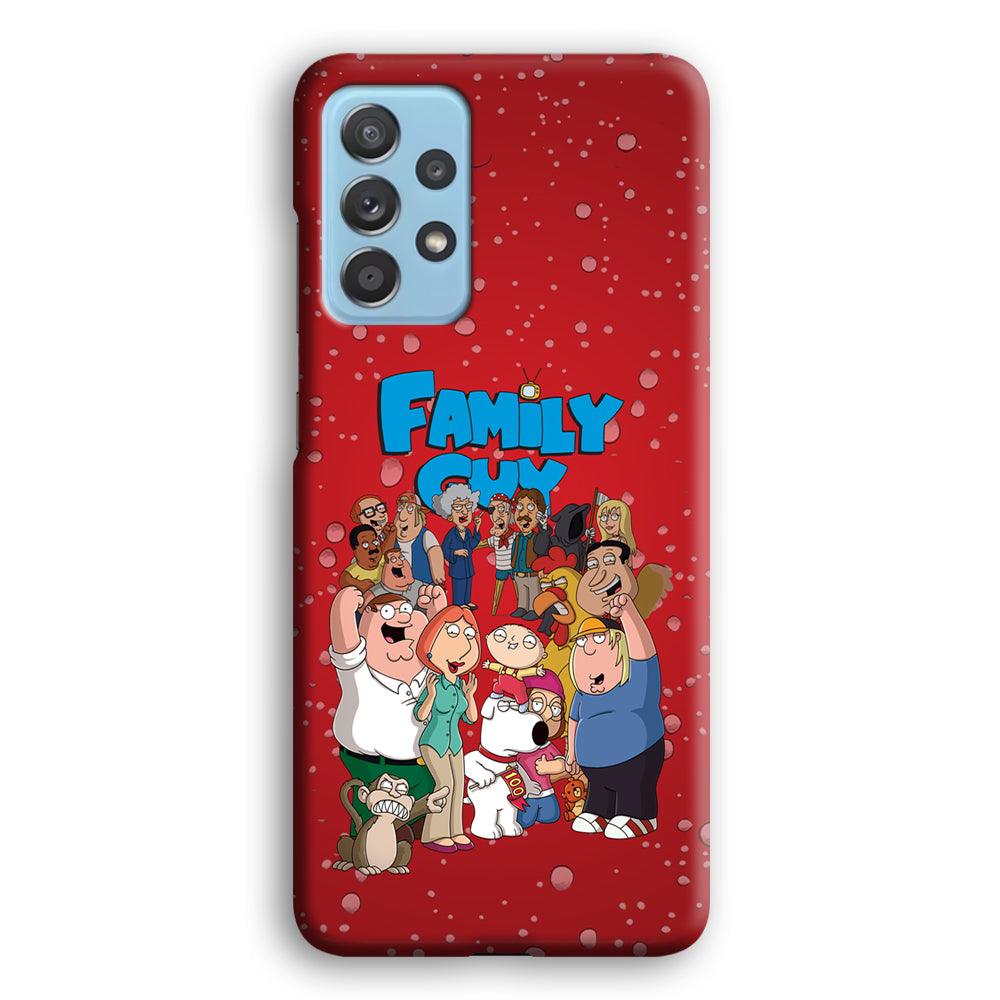 Family Guy Great Team and Family Samsung Galaxy A52 Case-Oxvistore