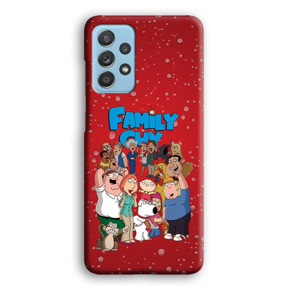 Family Guy Great Team and Family Samsung Galaxy A52 Case-Oxvistore