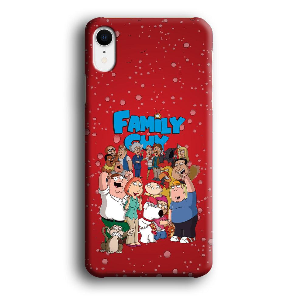 Family Guy Great Team and Family iPhone XR Case-Oxvistore