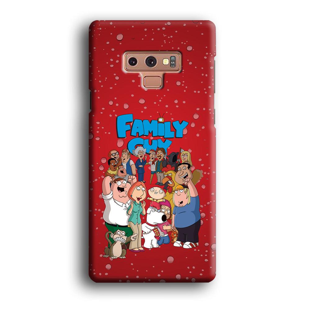 Family Guy Great Team and Family Samsung Galaxy Note 9 Case-Oxvistore