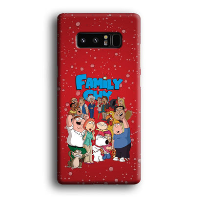 Family Guy Great Team and Family Samsung Galaxy Note 8 Case-Oxvistore