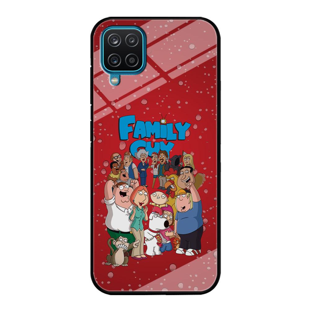 Family Guy Great Team and Family Samsung Galaxy A12 Case-Oxvistore