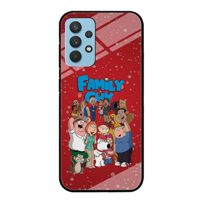 Family Guy Great Team and Family Samsung Galaxy A32 Case-Oxvistore