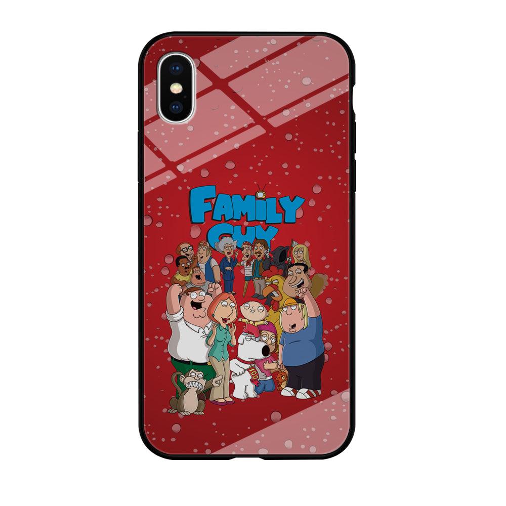 Family Guy Great Team and Family iPhone X Case-Oxvistore