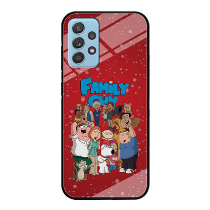 Family Guy Great Team and Family Samsung Galaxy A52 Case-Oxvistore