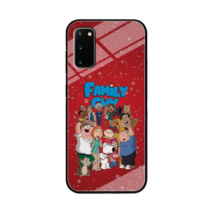 Family Guy Great Team and Family Samsung Galaxy S20 Case-Oxvistore