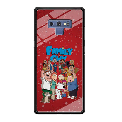 Family Guy Great Team and Family Samsung Galaxy Note 9 Case-Oxvistore