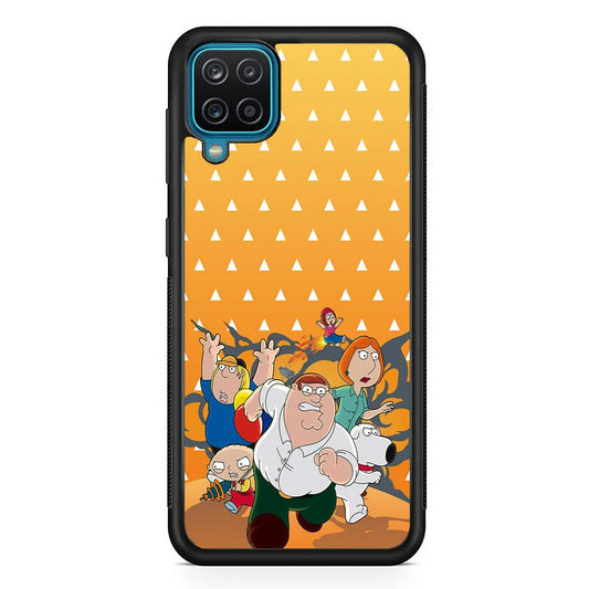 Family Guy Run for Counter Attack Samsung Galaxy A12 Case-Oxvistore