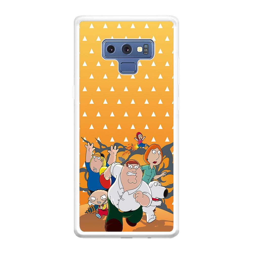 Family Guy Run for Counter Attack Samsung Galaxy Note 9 Case-Oxvistore