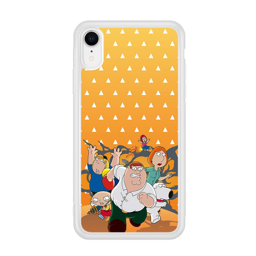 Family Guy Run for Counter Attack iPhone XR Case-Oxvistore