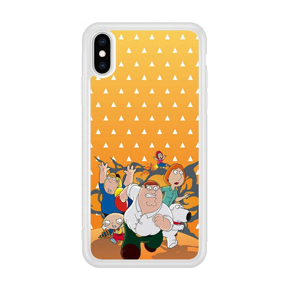 Family Guy Run for Counter Attack iPhone X Case-Oxvistore