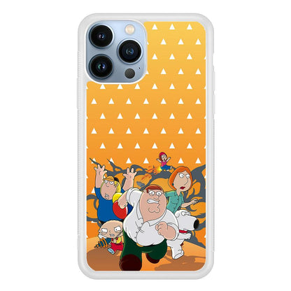 Family Guy Run for Counter Attack iPhone 15 Pro Max Case-Oxvistore