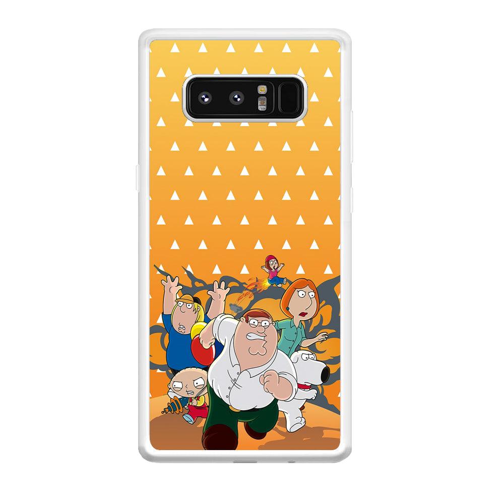 Family Guy Run for Counter Attack Samsung Galaxy Note 8 Case-Oxvistore