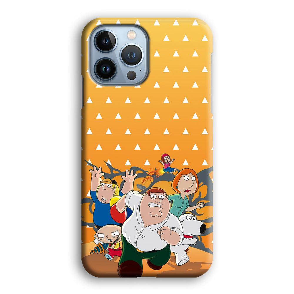 Family Guy Run for Counter Attack iPhone 14 Pro Max Case-Oxvistore