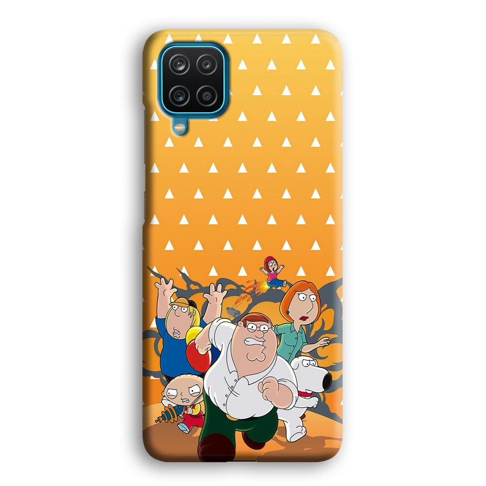 Family Guy Run for Counter Attack Samsung Galaxy A12 Case-Oxvistore