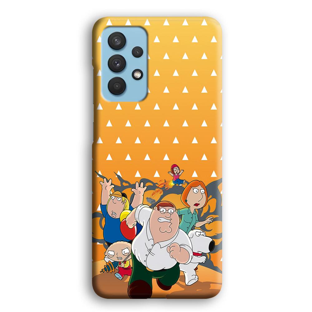 Family Guy Run for Counter Attack Samsung Galaxy A32 Case-Oxvistore