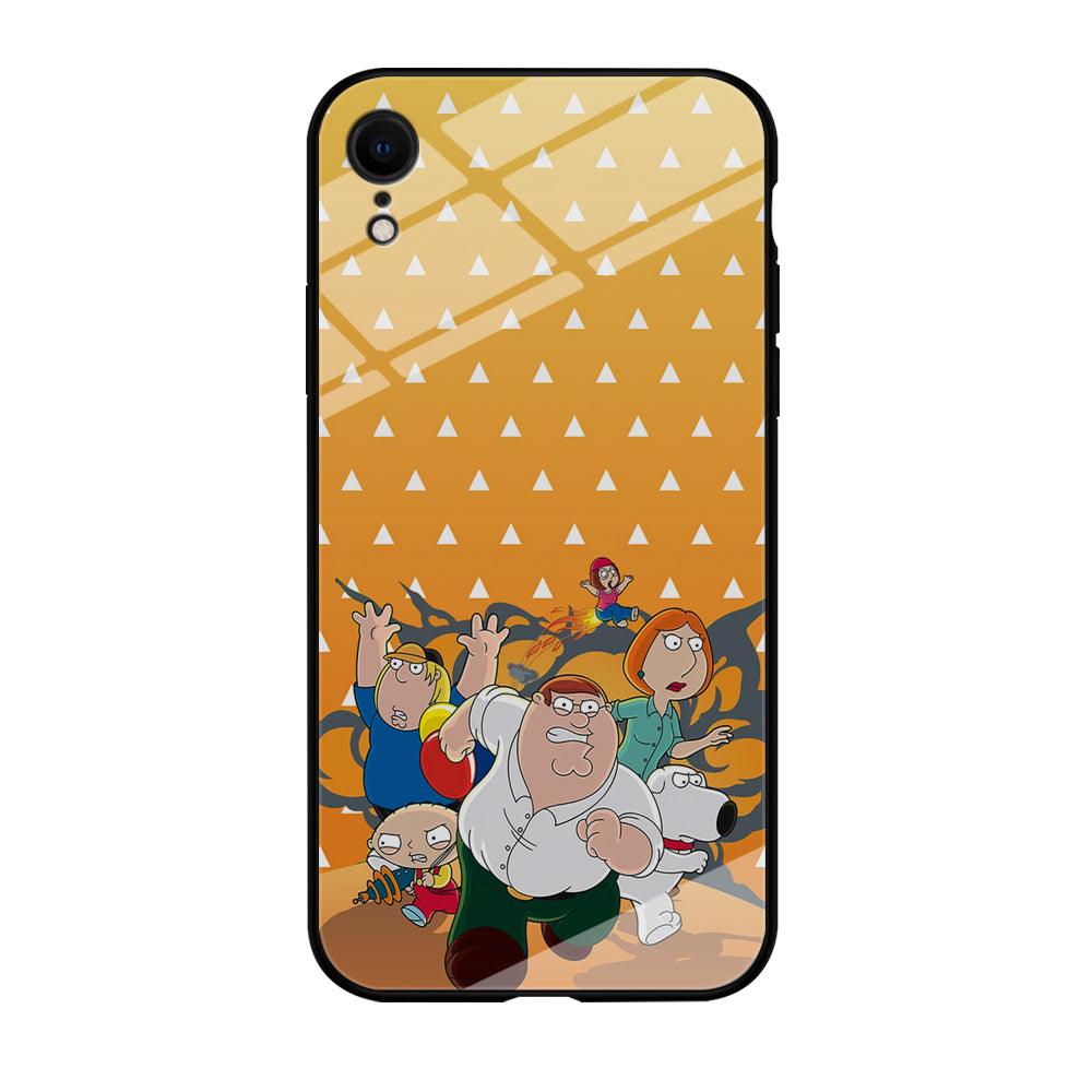 Family Guy Run for Counter Attack iPhone XR Case-Oxvistore