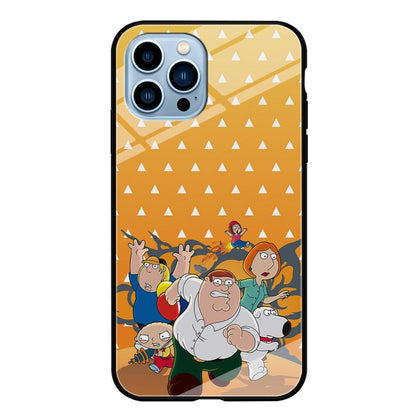 Family Guy Run for Counter Attack iPhone 14 Pro Max Case-Oxvistore