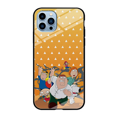 Family Guy Run for Counter Attack iPhone 12 Pro Case-Oxvistore