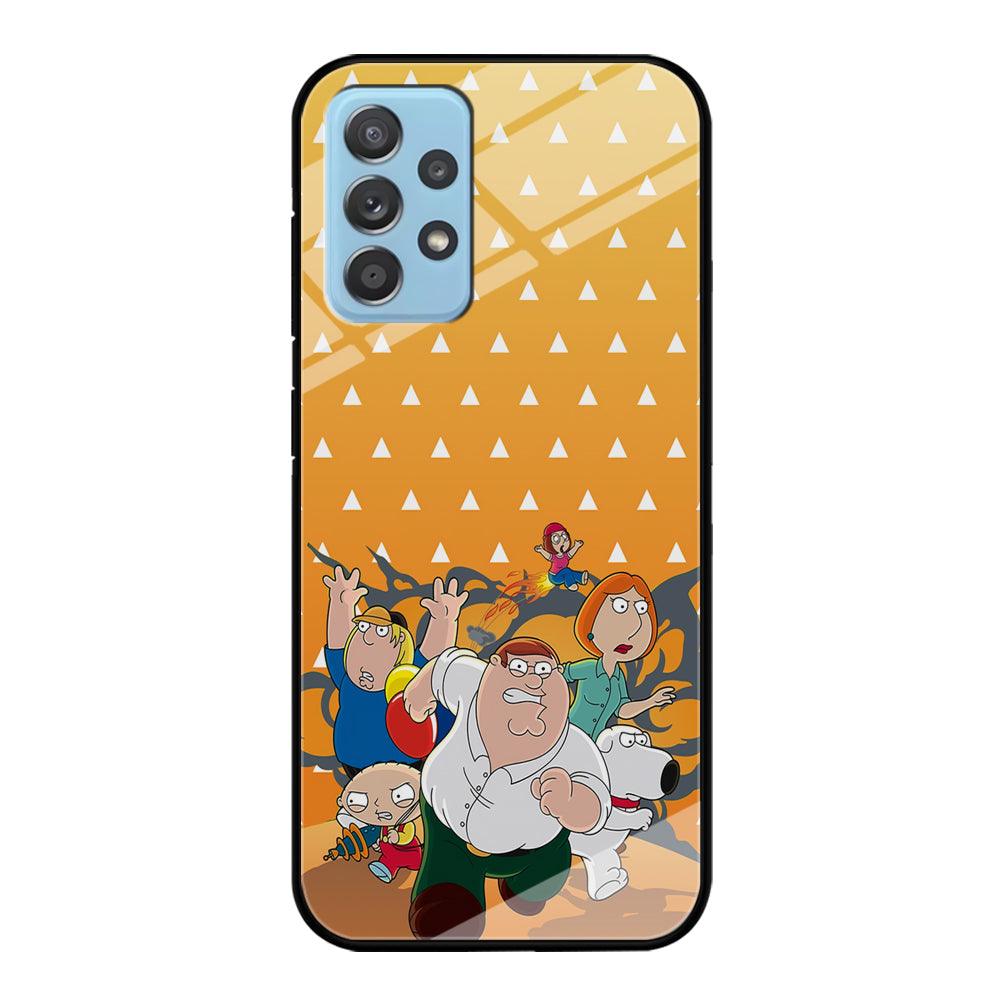 Family Guy Run for Counter Attack Samsung Galaxy A52 Case-Oxvistore